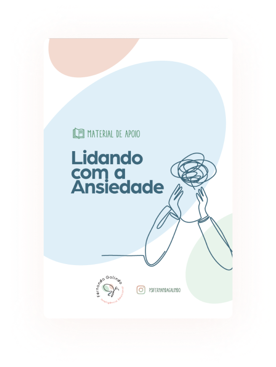 Capa do eBook "Lidando com a Ansiedade"